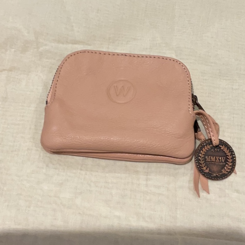 Wanderer Travel Co. THE VENETIAN CARD WALLET in Blush